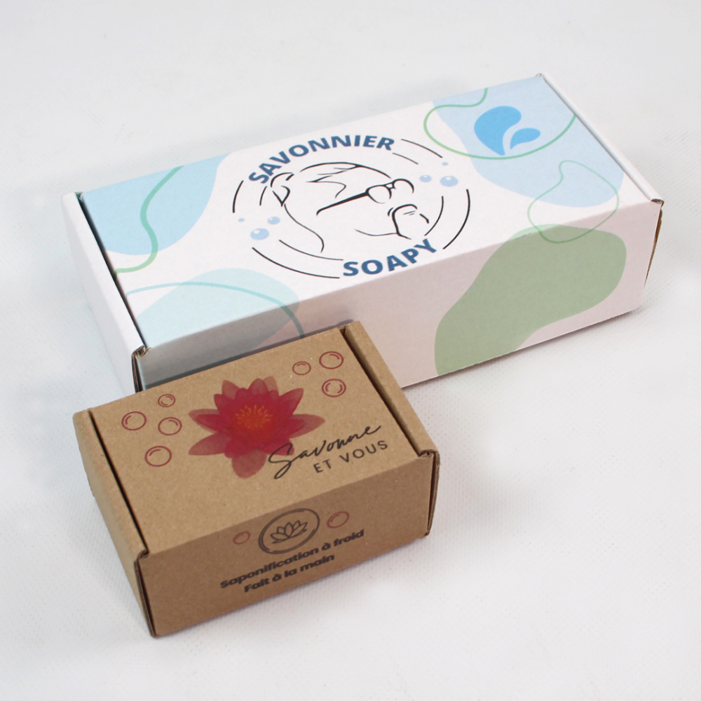 coffret personnalisé pour savonnerie