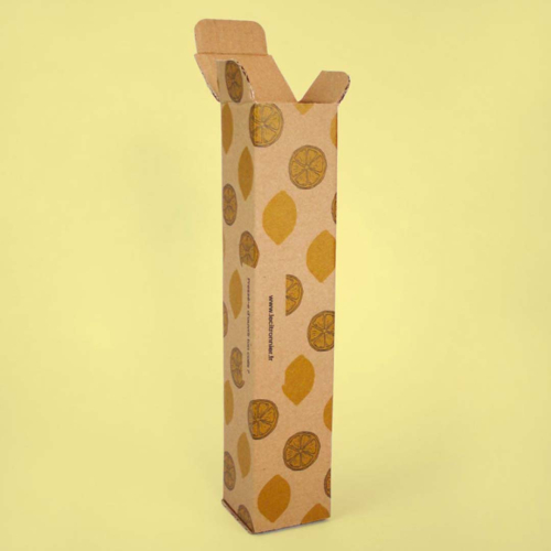 Packaging d'affiches décoratives pour Le Citronnier