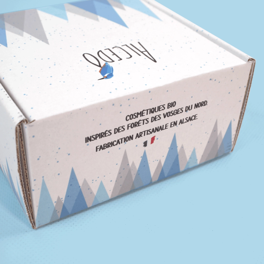 Coffret personnalisé pour des cosmétiques bio