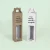 étui personnalisable en carton pour bouteille avec fenêtre et poignée de transport
