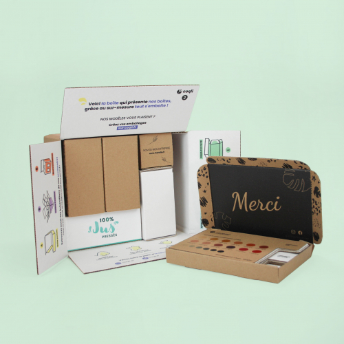 Découvrez notre kit échantillons d'emballages personnalisés