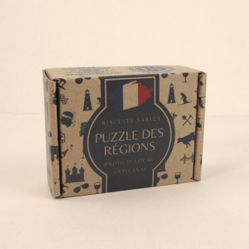 Mini boîte sur mesure pour le puzzle des régions