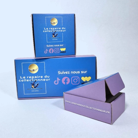 Boîtes personnalisées pour cartes de collection