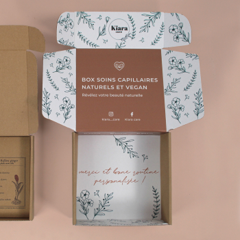 Emballage pour box d'abonnement Kïara Care
