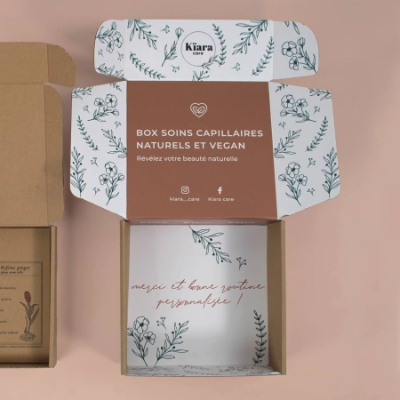 Emballage pour box d'abonnement Kïara Care