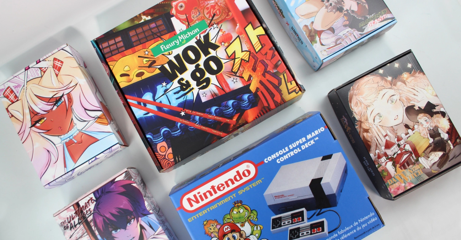 Packaging de manga