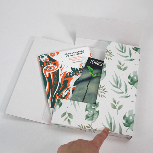 Packagings personnalisés pour les livres Esther Design