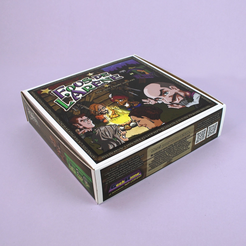 jeu dans une boite personnalisée