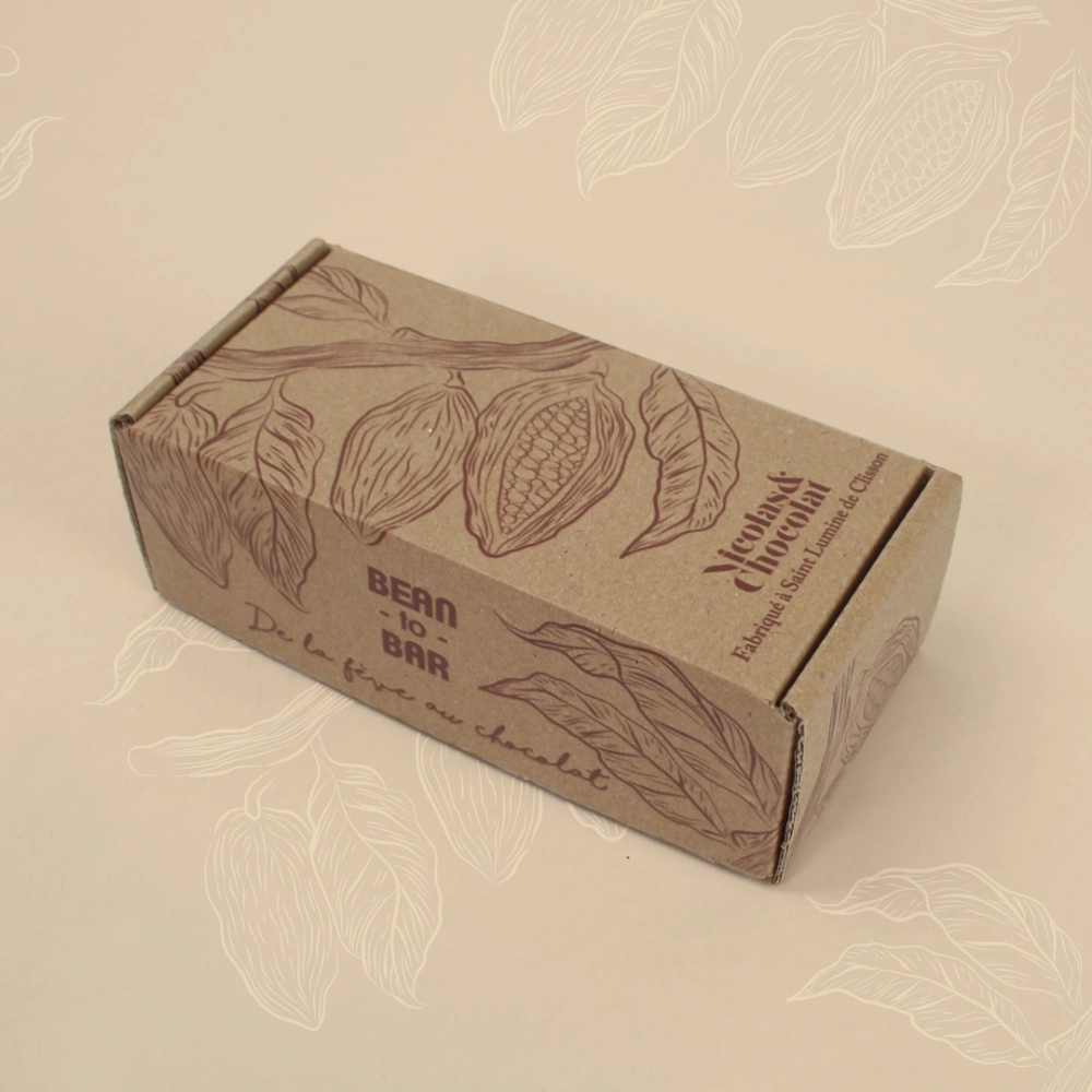 Coffrets personnalisés pour du chocolat