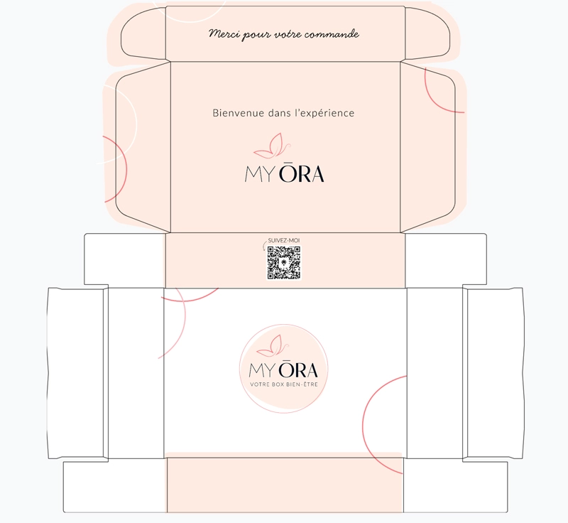 gabarit téléchargeable en ligne pour réalisation d'emballages écoresponsables