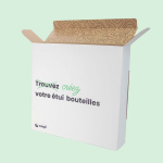 emballage personnalisé pour 4 bouteilles