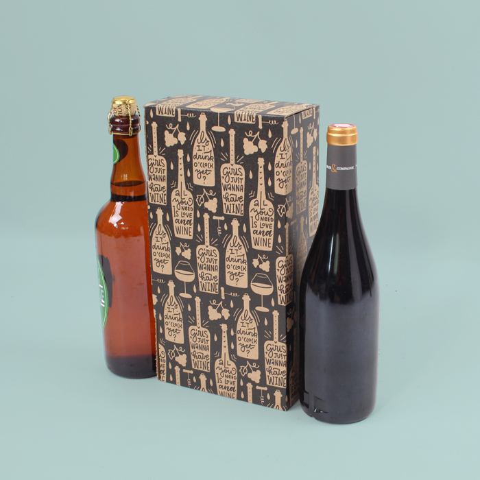 Etui 2 bouteilles
