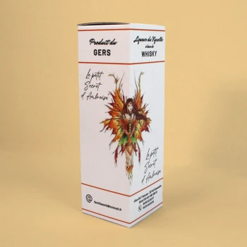 Etui bouteille pour les liqueurs des petits secrets d'Ambroise