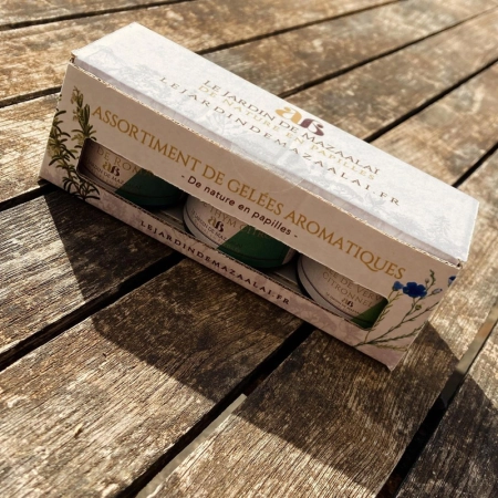 Un mini emballage pour les mini verrines du Jardin Mazaalaï