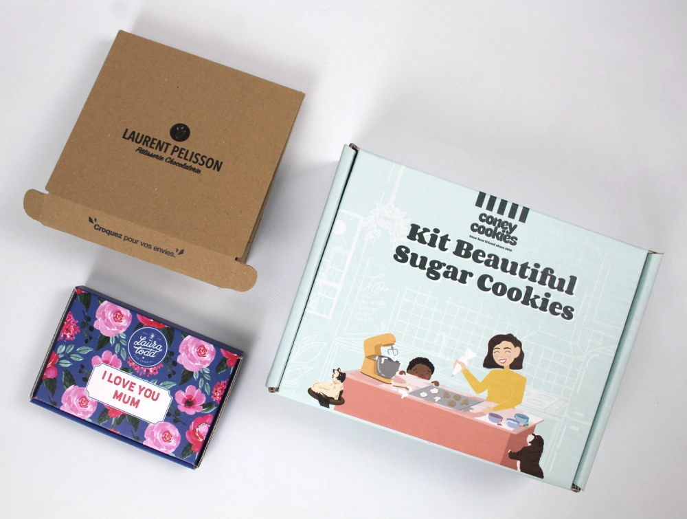 COFFRETS personnalisés pour biscuits