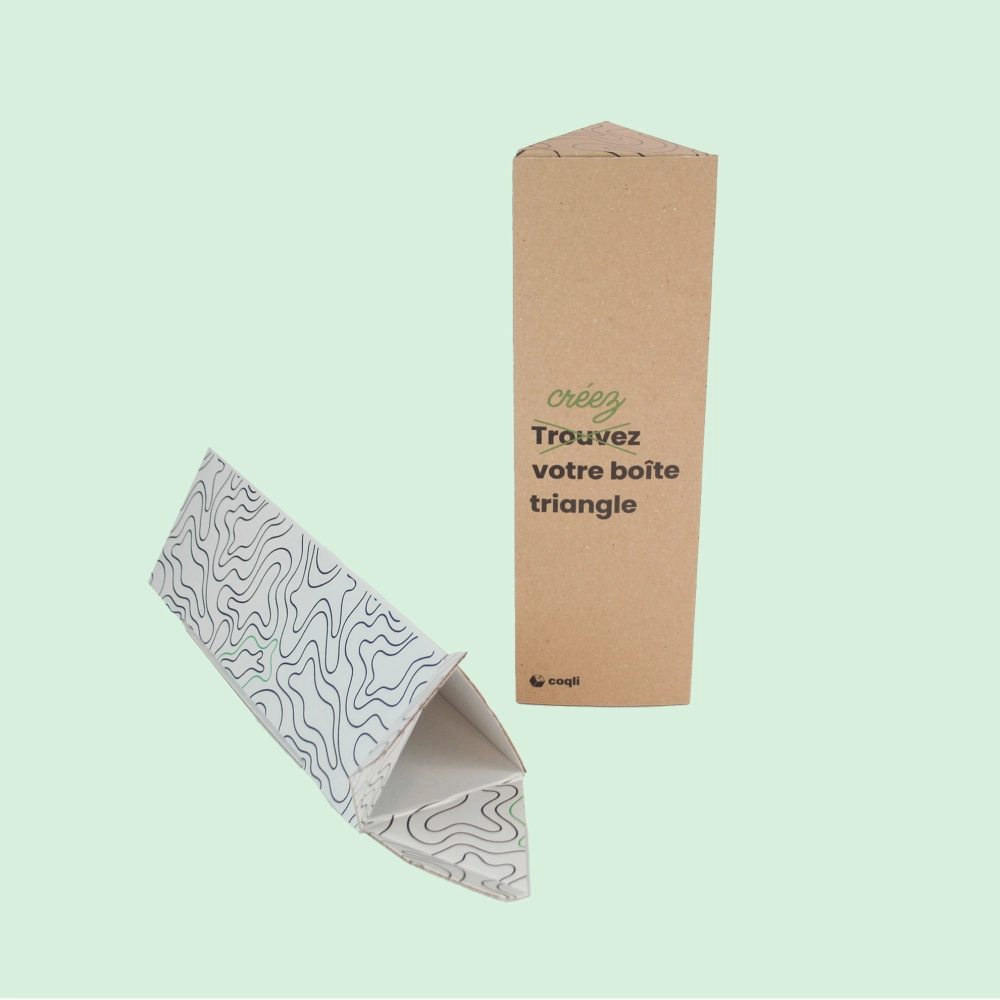 Personnaliser votre boîte triangle