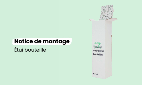 Notice de montage : Étui bouteille