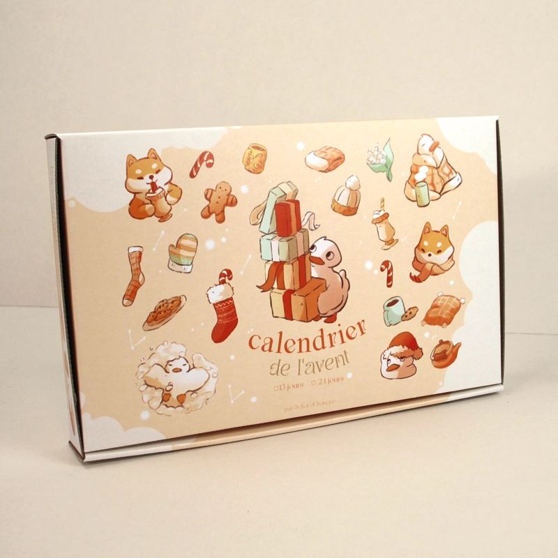 Un calendrier de l'Avent personnalisé entreprise.