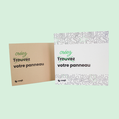 panneaux imprimés à vos couleurs
