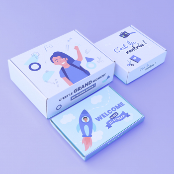 Coffret personnalisé pour célébrer la rentrée