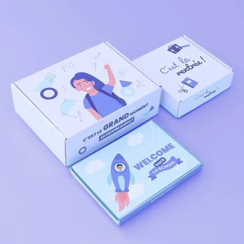 Coffret personnalisé pour célébrer la rentrée