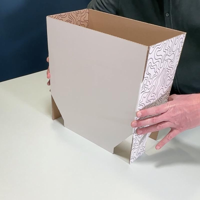 Étape 1,  formez la caisse