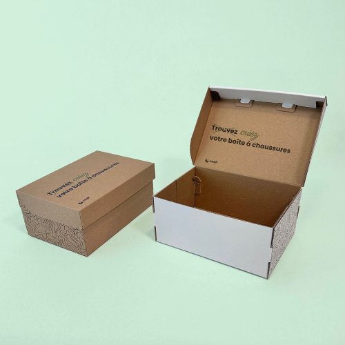 Boite à chaussures sur mesure et personnalisable