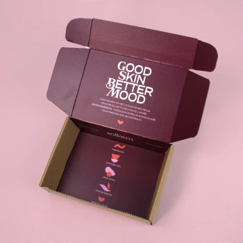 Coffret personnalisé pour des cosmétiques