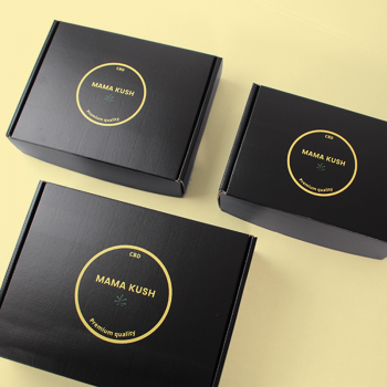 Une gamme d'emballages de CBD pour un grossiste