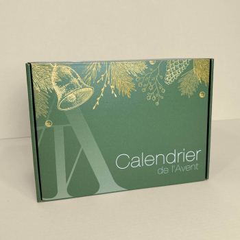 Une boite coffret personnalisée pour un calendrier de l'avent