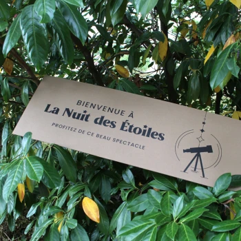 Panneau pour événement temporaire