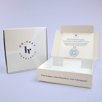 Boîte postale personnalisée pour semelles orthopédiques
