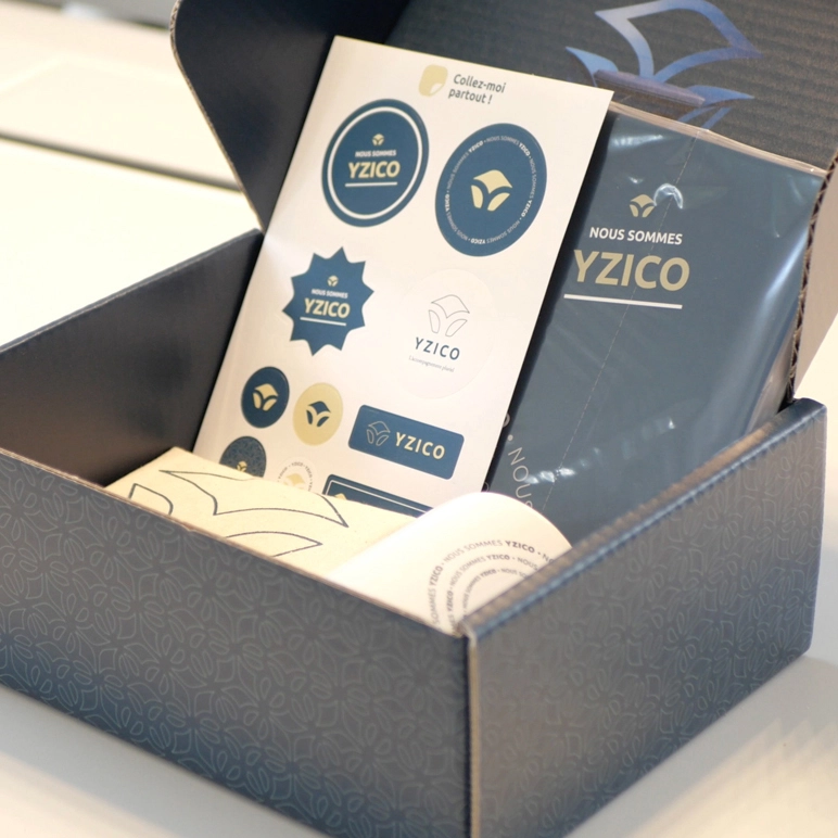 kit de bienvenue sur mesure