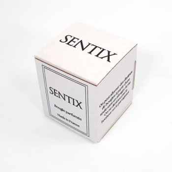Boîte personnalisée pour les bougies Sentix