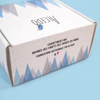 Coffret personnalisé pour des cosmétiques bio