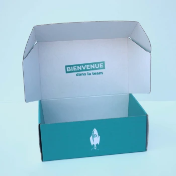 Coffret personnalisé pour un welcome kit