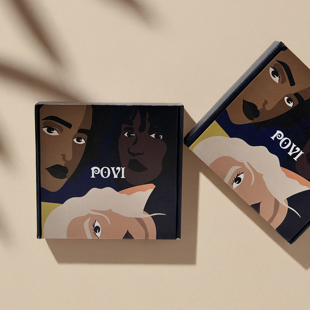 Coffret personnalisé pour marque de produits capillaires
