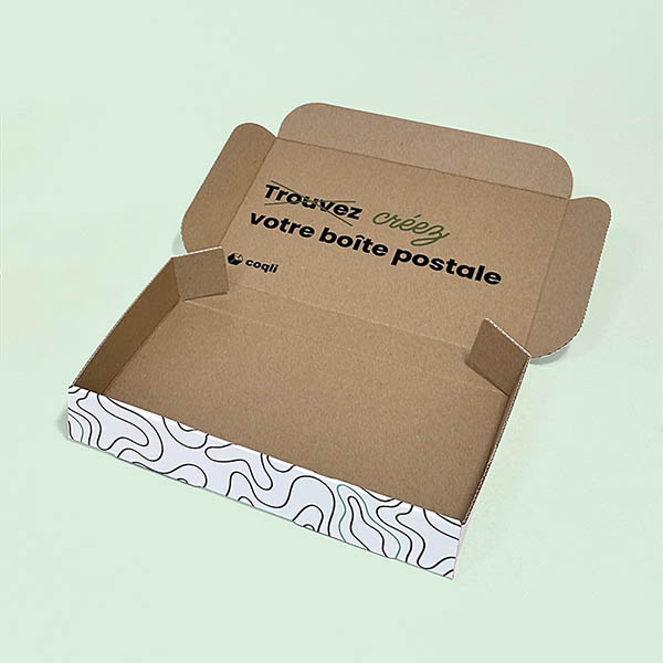 Boîte postale en carton