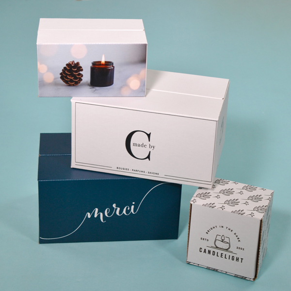 packagings pour plusieurs bougies