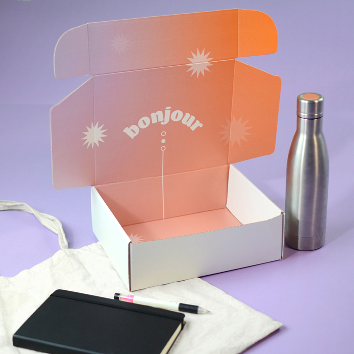 boite ecommerce pour welcome kit