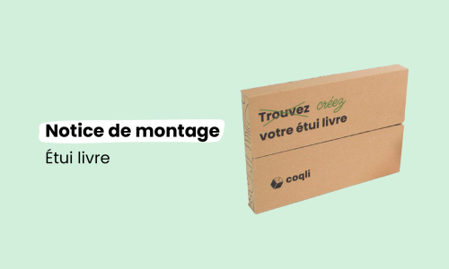 Notice de montage : Étui livre